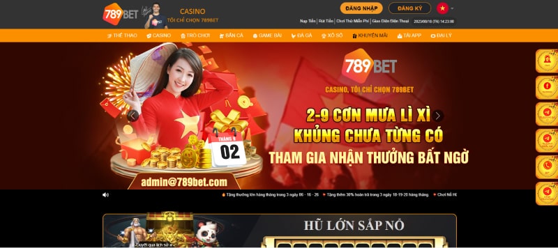 Nhà cái 789BET có gì hấp dẫn?