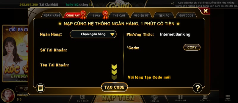 Giao dịch đa kênh Go88