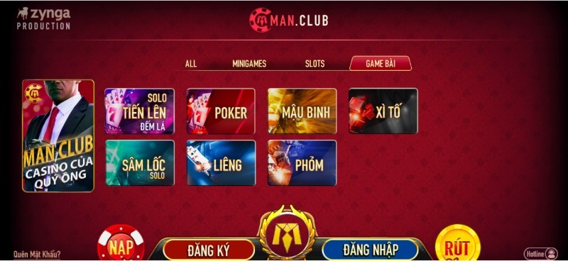 Man Club trang chủ