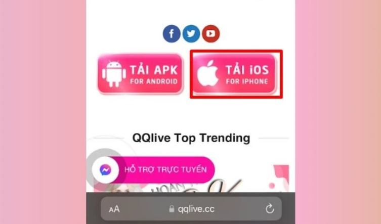 Hướng dẫn tải QQLive iOS bước 3